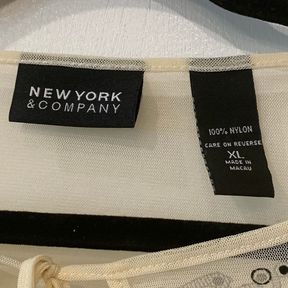 Ny&Co sheer top - XL - Picture 2 of 6
